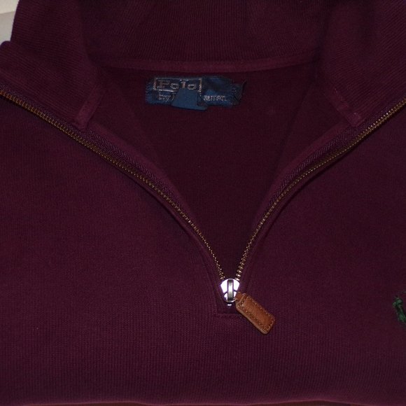Polo Ralph Lauren Quarter Zip Sweater - XL - Picture 6 of 10